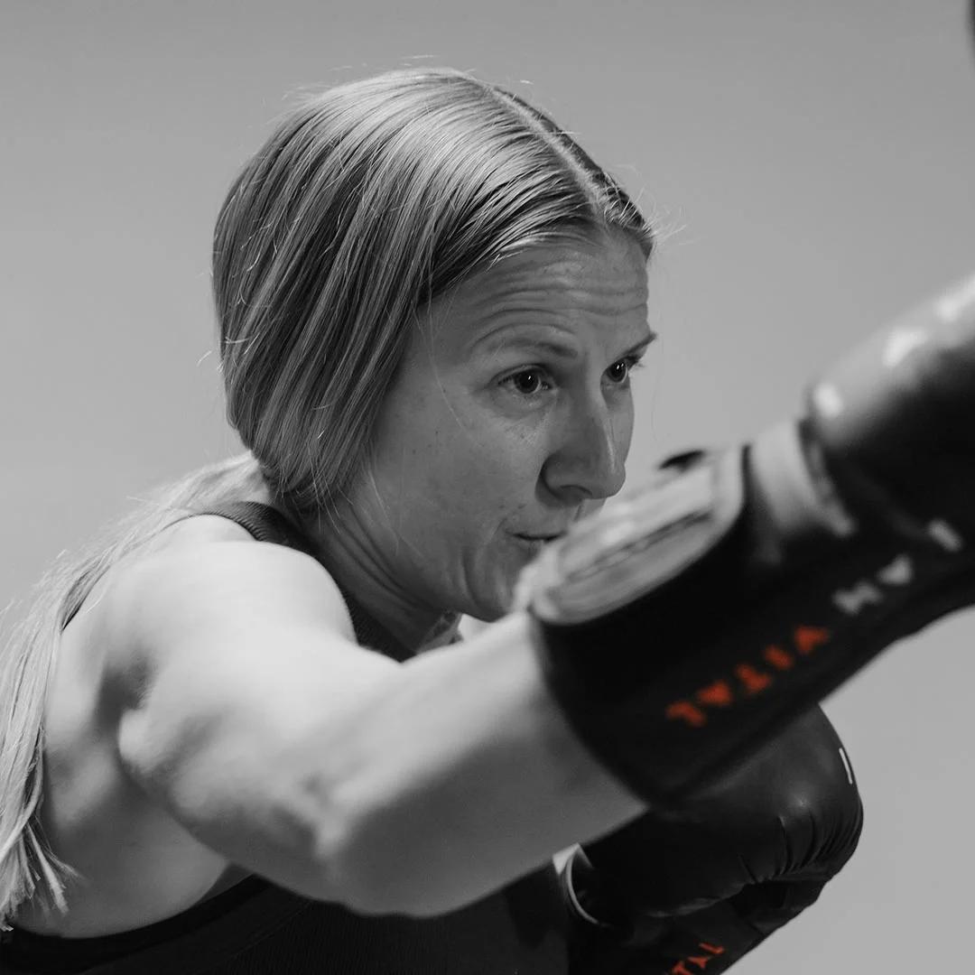 man boxing